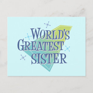 Postal La hermana más grande del mundo