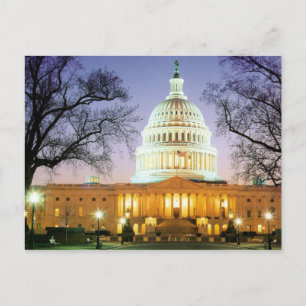 POSTAL LA HERMOSA CASA BLANCA DE WASHINGTON