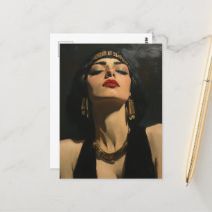 Postal La hermosa Cleopatra