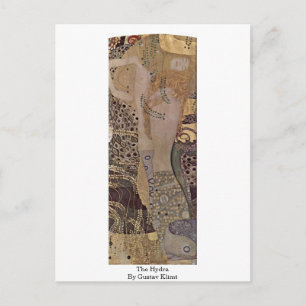 Postal La Hidra De Gustav Klimt