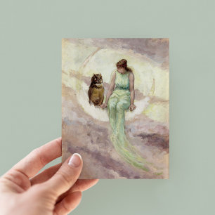 Postal La hija de la bruja   Iglesia de los Estudiantes d