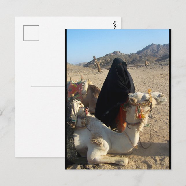 Postal La Hija del Desierto (Anverso / Reverso)