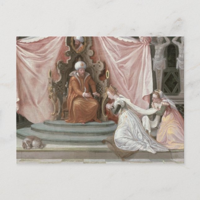 Postal La historia de Ester (Anverso)