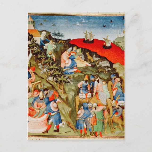 Postal La historia de José (Anverso)