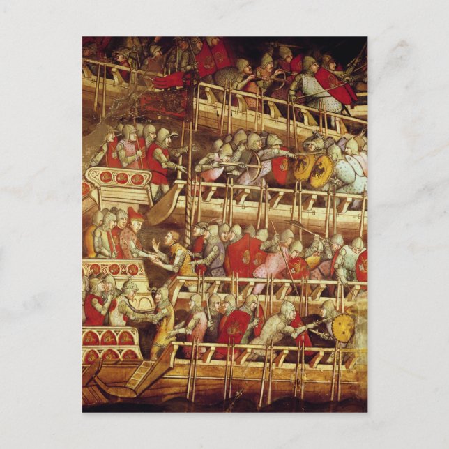 Postal La historia del Papa Alejandro III (Anverso)