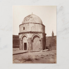 Postal La Iglesia de la Ascensión en Jerusalén