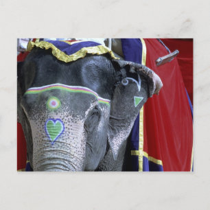 Postal La India, Rajasthán, Jaipur. Fuerte ambarino