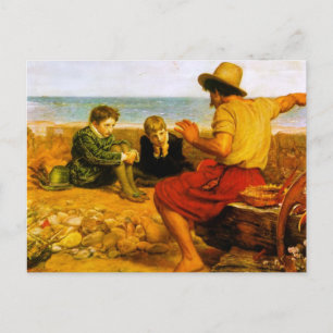 Postal La infancia de Raleigh