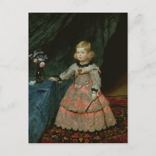 Postal La infanta Margarita Teresa
