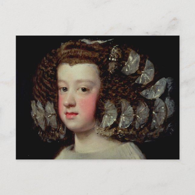 Postal La infanta María Teresa (Anverso)