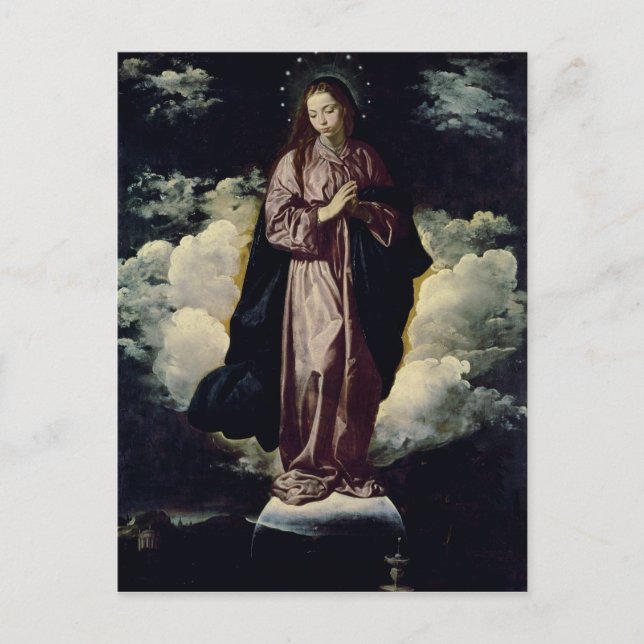 Postal La inmaculada concepción, c.1618 (Anverso)