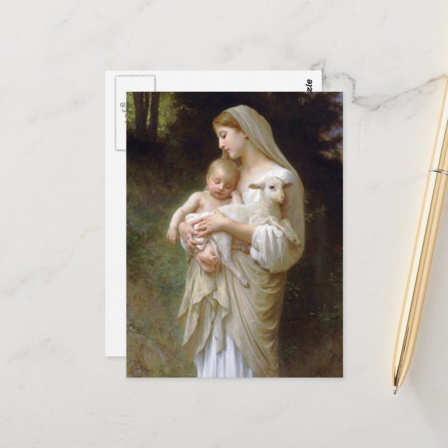 Postal La inocencia (Anverso/Reverso In Situ)