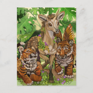 Postal 'La inocencia del nuevo' unicornio