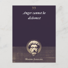 Postal La ira no puede ser deshonesta