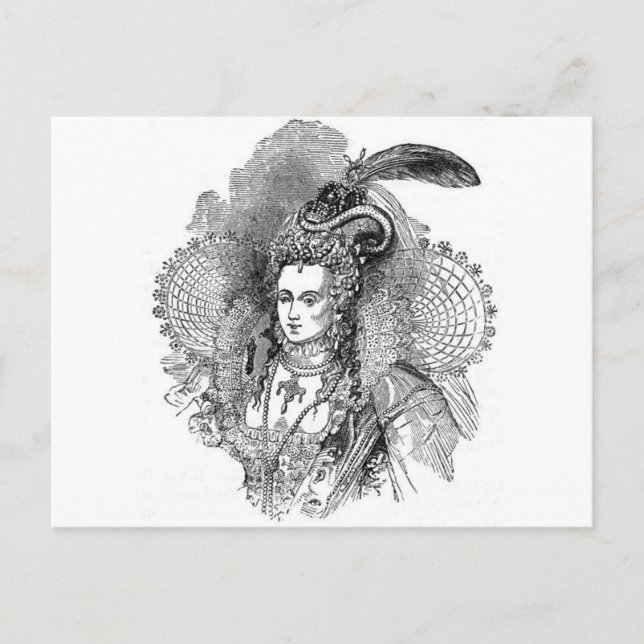 Postal La isabelina (Anverso)