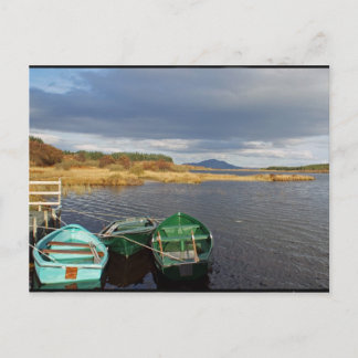 Postal La isla de la visión de reflexiona sobre