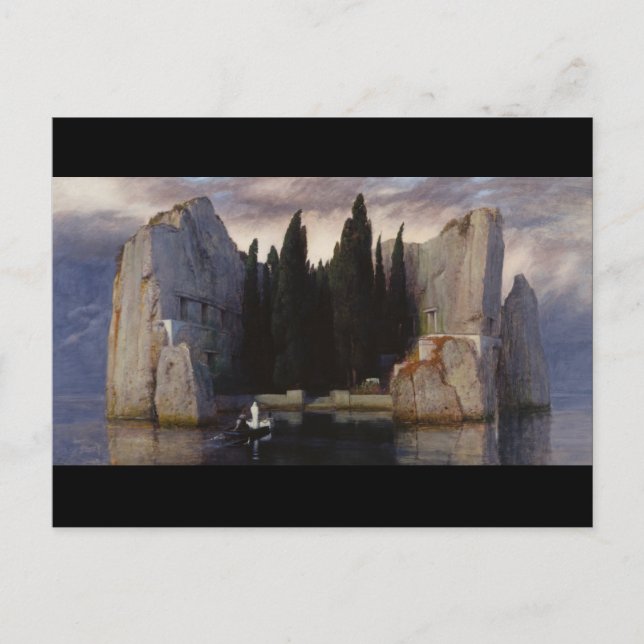 Postal La Isla De Los Muertos (Anverso)