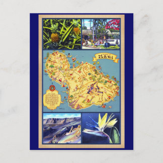 Postal La isla de Maui Hawaii