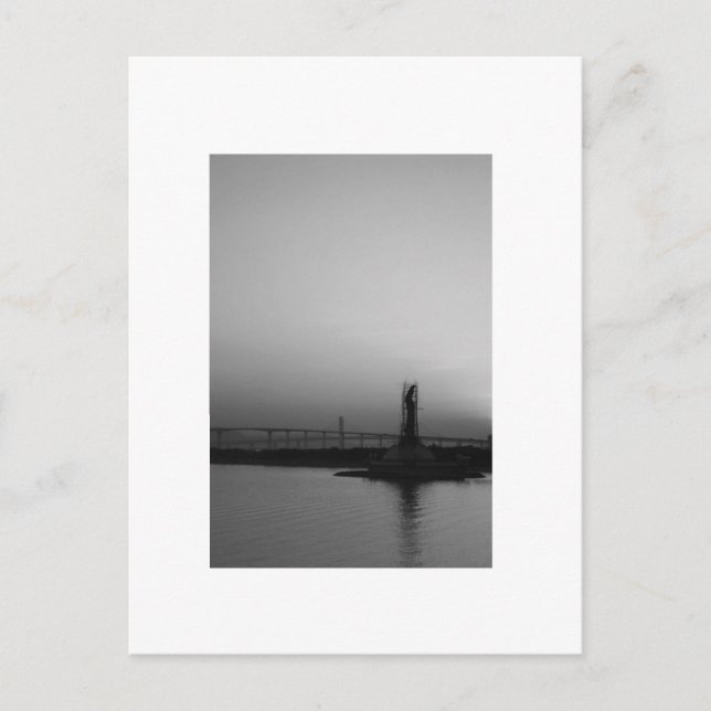 Postal La jaula de la estatua de Kun Lam (Anverso)