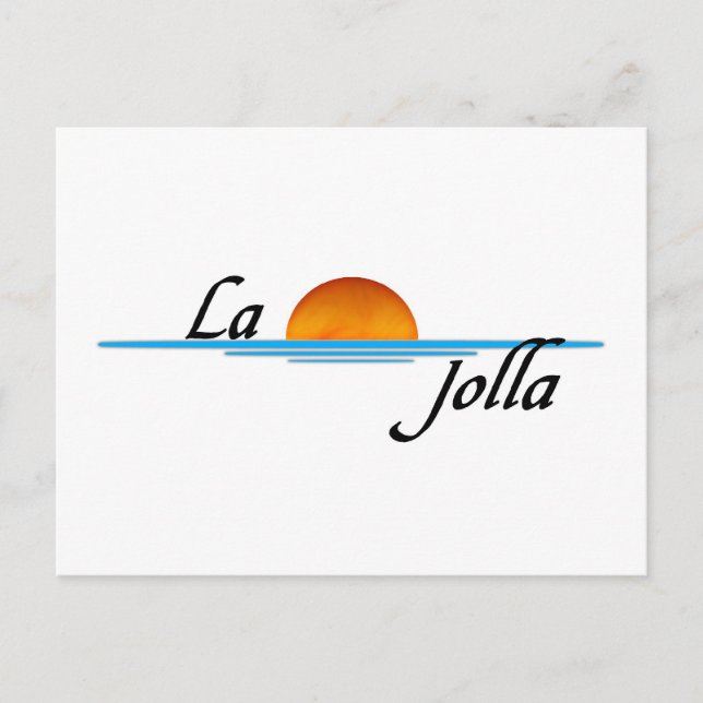 Postal La jolla (Anverso)