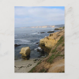 Postal La Jolla Beach Seabirs Personalizado California Po