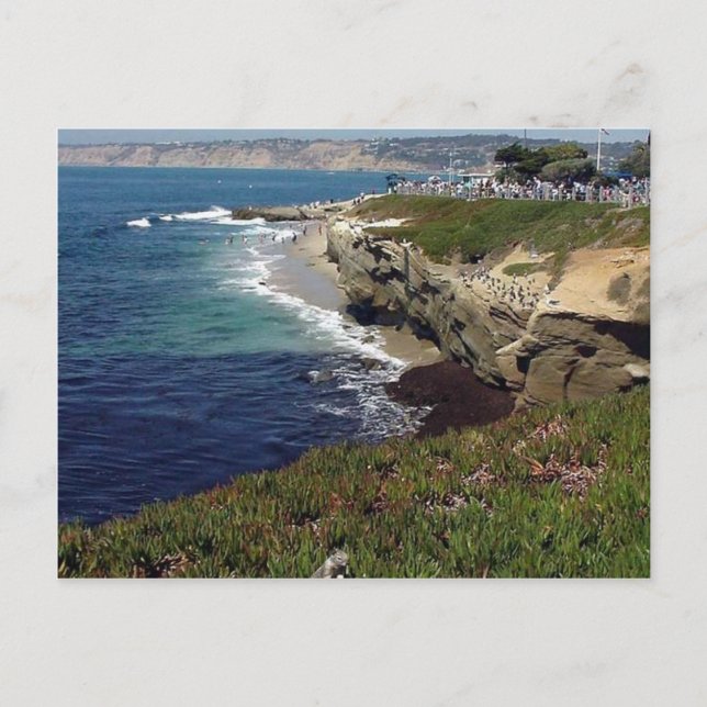 Postal La Jolla Cove (Anverso)
