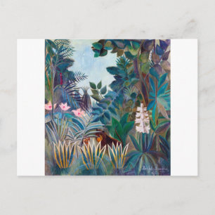 Postal La Jungla Ecuatorial, Rousseau