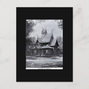 Postal La justa construcción de Noruega en el mundo de la