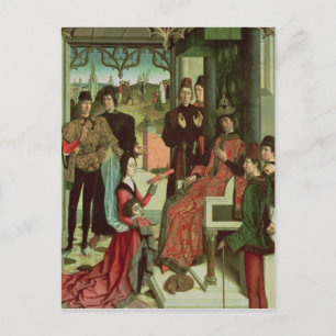 Postal La justicia del emperador Otto: Juicio por incendi