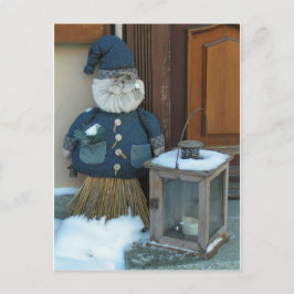 Postal La Kehrwoechner en la luz de la pública