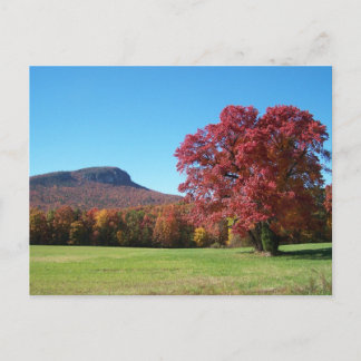 Postal La Knob de Moore en el parque estatal Hanging Rock