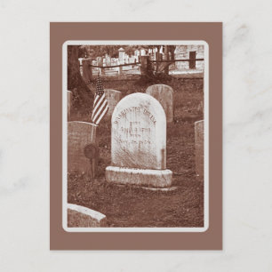 Postal La lápida de Irving de Washington