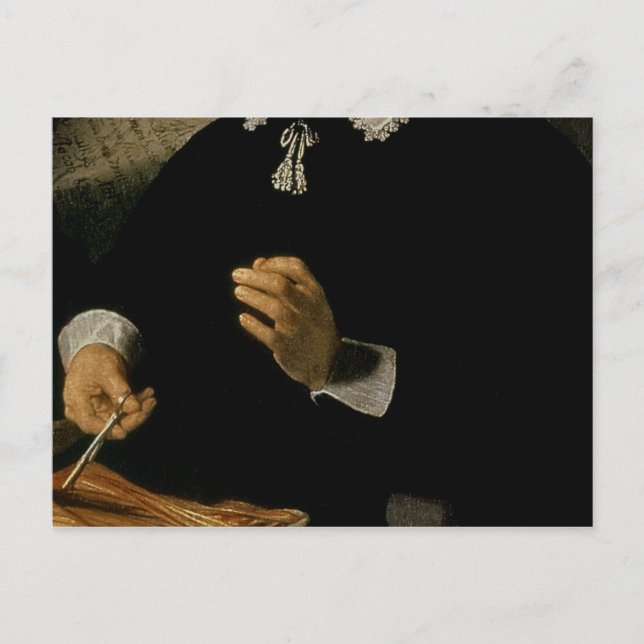Postal La lección de anatomía del Dr. Nicolaes Tulp, 1632 (Anverso)