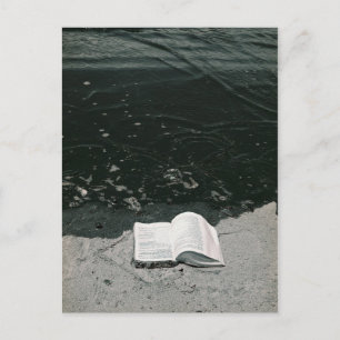 Postal La lectura perfecta de la playa