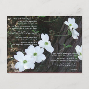 Postal La leyenda del dogwood