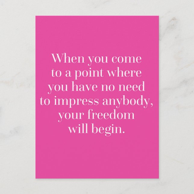 Postal La libertad comenzará a citarse (Anverso)