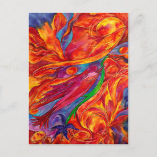 Postal "La Libertad de un Pájaro"