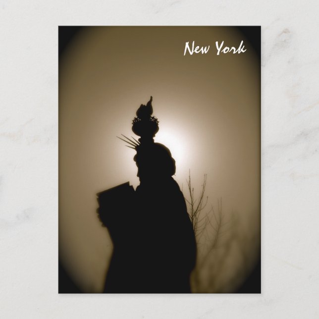 Postal La libertad en toda su gloria (Anverso)