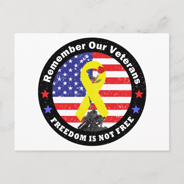 POSTAL LA LIBERTAD NO ES GRATUITA (Anverso)