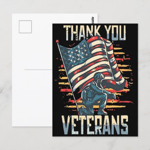 Postal La Libertad No Es Gratuita—Agradece a un Veterano 