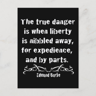 Postal La libertad se mordisca lejos