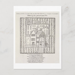 Postal La liga holandesa, o casa señorial, del Jardín de