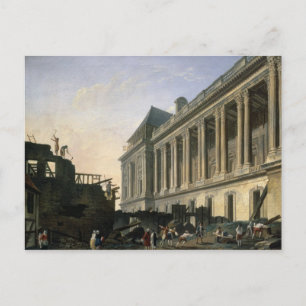 Postal La limpieza de la colonización del Louvre, 1764