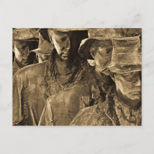 Postal La línea de pan