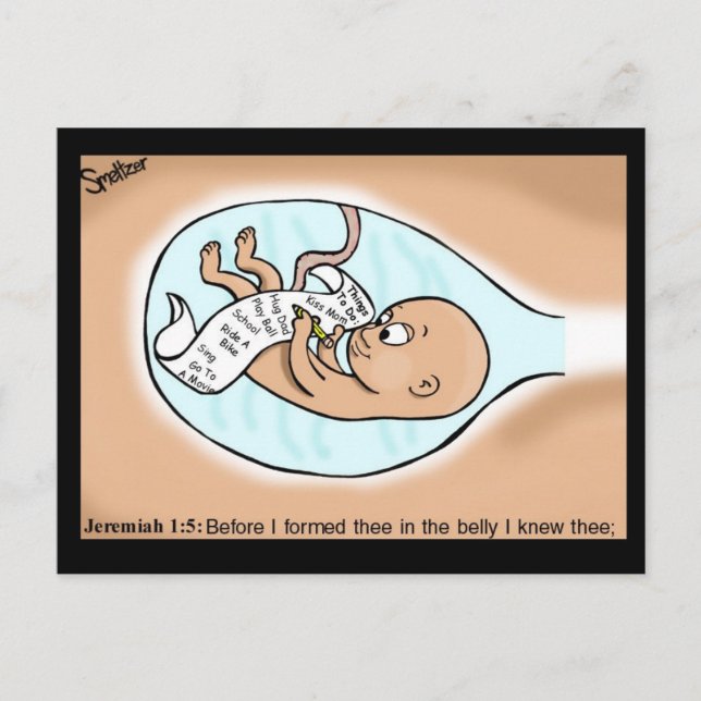 Postal La lista de tareas pendientes (Anverso)