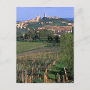 Postal La localidad de San Gimignano se encuentra en un e