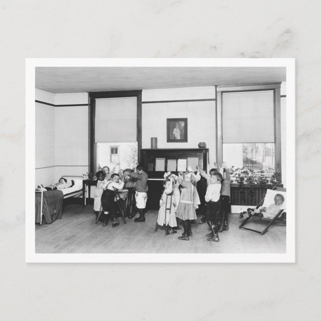 Postal La lucha contra la tuberculosis en los años 20 (Anverso)