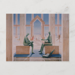 Postal La luminosidad de la banca de 1989