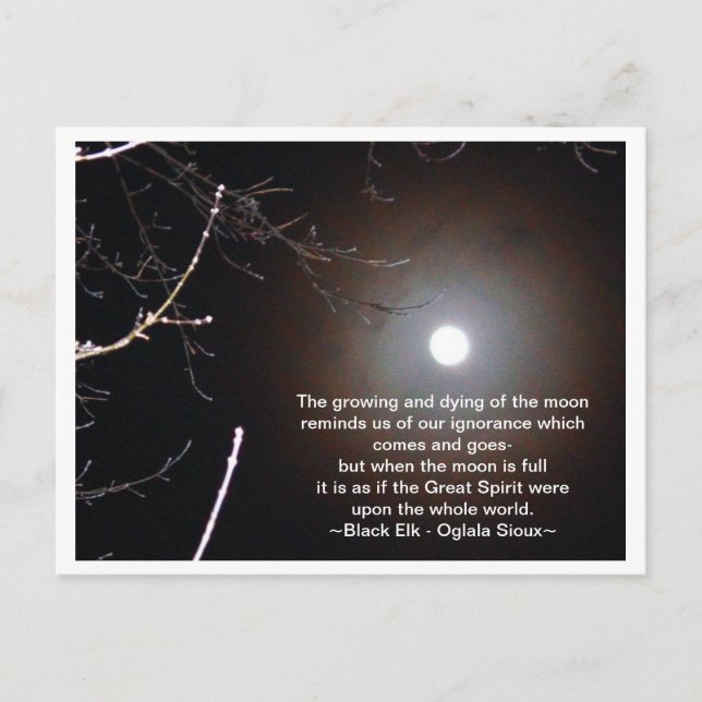 Postal La Luna (Anverso)