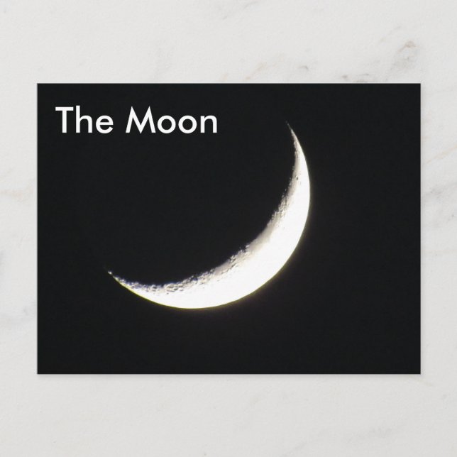 Postal La Luna # 1 - Postcard de aprendizaje (Anverso)